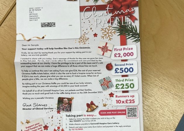 charity resource direct mail campaign 2